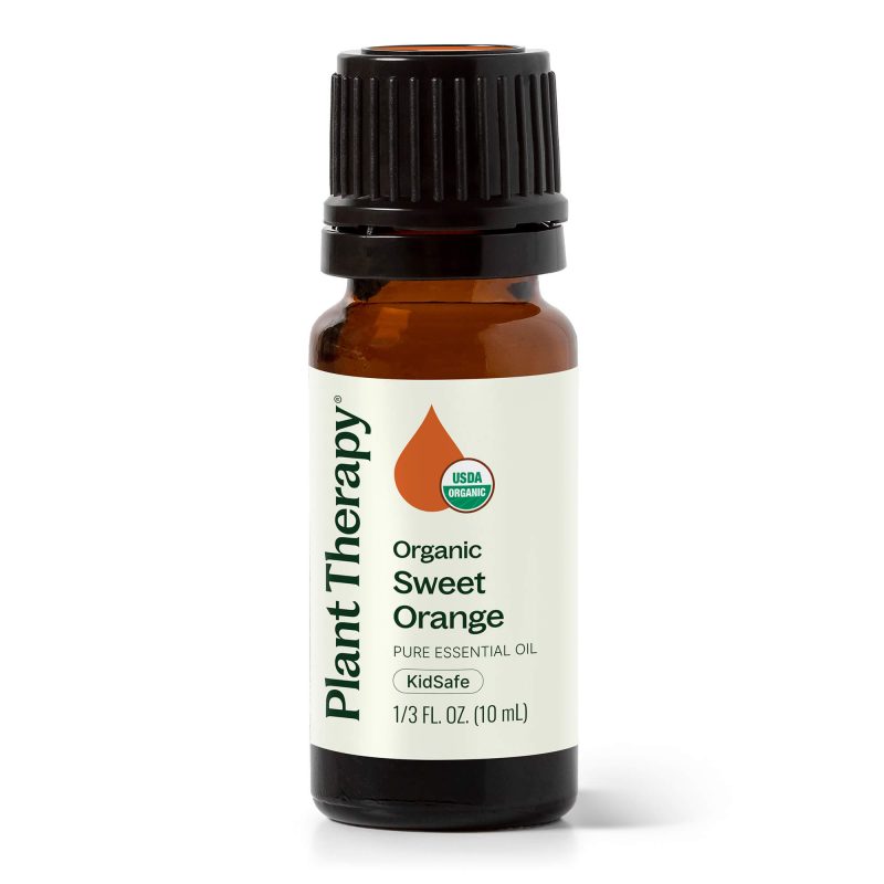 plant therapy organic sweet orange essential oil 592885