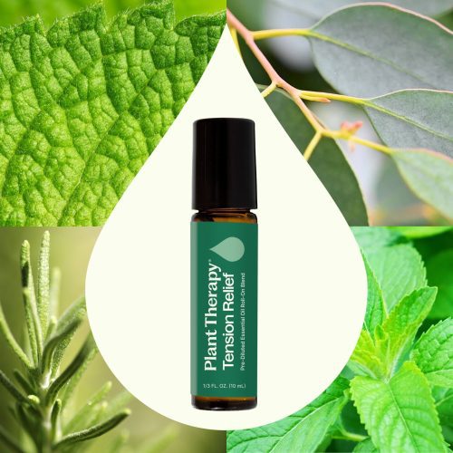 plant therapy tension relief essential oil blend pre diluted roll on 696551