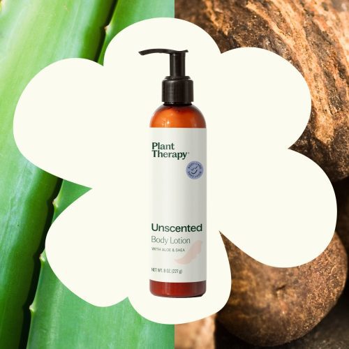 plant therapy unscented body lotion with aloe and shea 906439