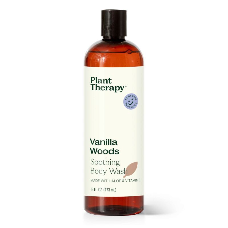 plant therapy vanilla woods body wash 485566