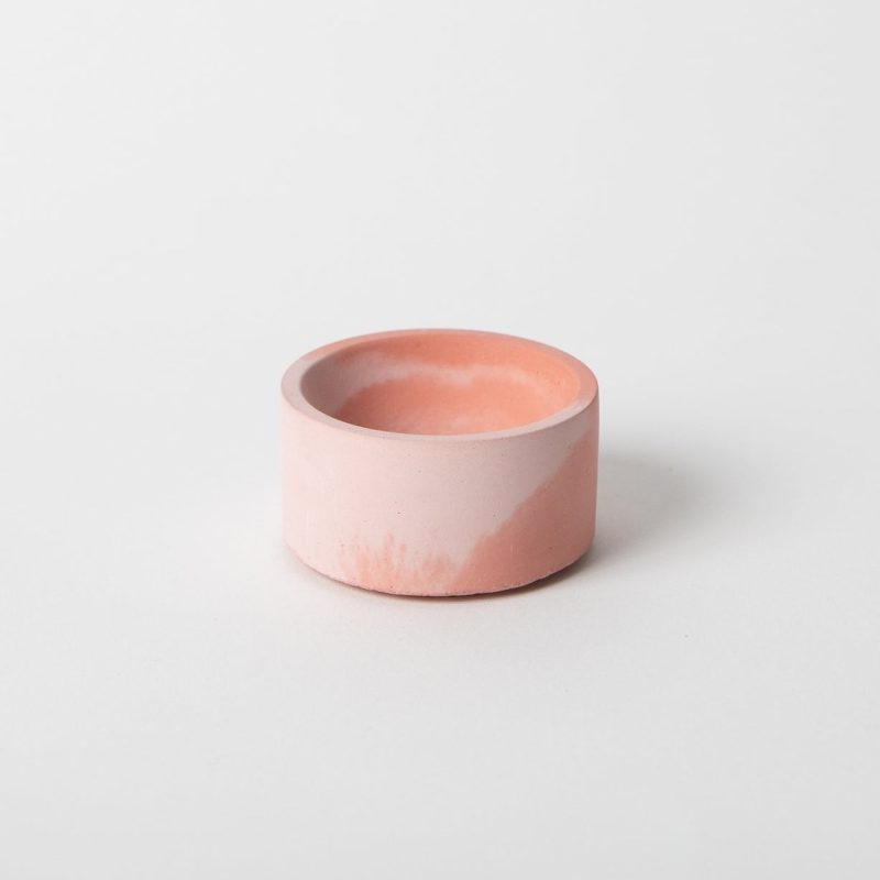 pretticool round incense holder pink coral 994655