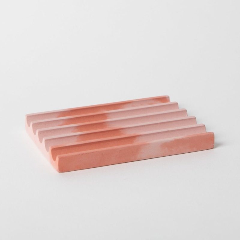 pretticool soap dish pink coral 606779