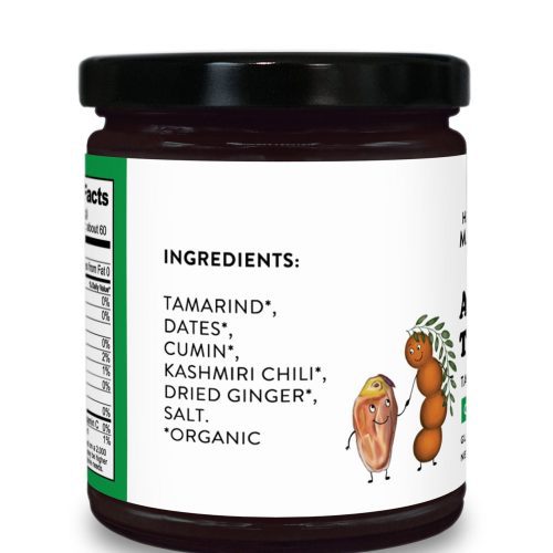 pure indian foods a date with tamarind tamarind date chutney certified organic 105 oz 326449