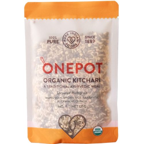 Pure Indian Foods OnePot Kitchari Single Pack Ready - to - Cook Meals, Certified Organic