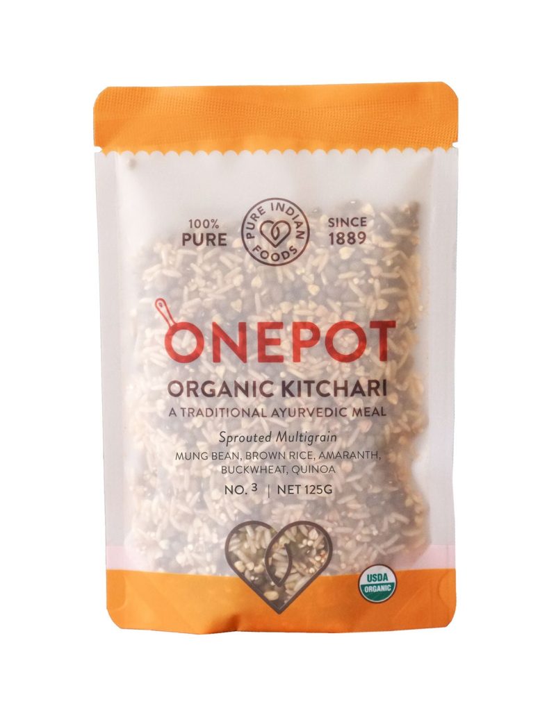 Pure Indian Foods OnePot Kitchari Single Pack Ready - to - Cook Meals, Certified Organic