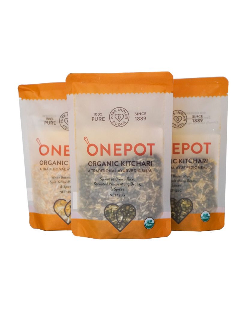 pure indian foods onepot kitchari single pack ready to cook meals certified organic 992401