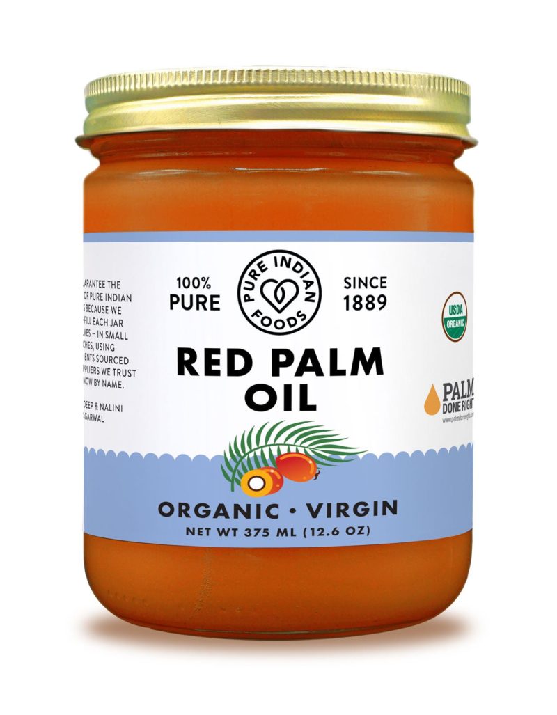 pure indian foods red palm oil certified organic 126 oz 952701