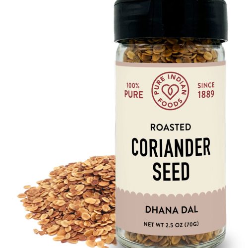 Pure Indian Foods Roasted Coriander Seeds (Dhana Dal)