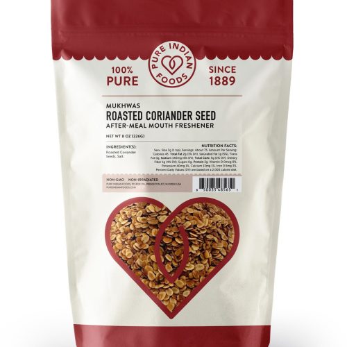 Pure Indian Foods Roasted Coriander Seeds (Dhana Dal)