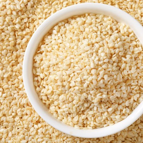 pure indian foods sesame seeds white certified organic 8 oz 362813