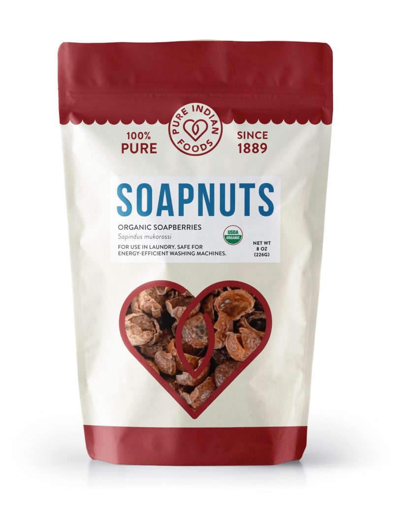 pure indian foods soap nuts certified organic 8 oz 226g 774122