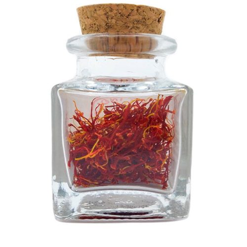 pure indian foods spanish saffron 1g glass bottle certified organic la mancha dop certified 591722