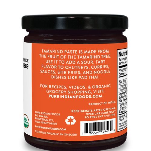 pure indian foods tamarind paste certified organic 11 oz 729070