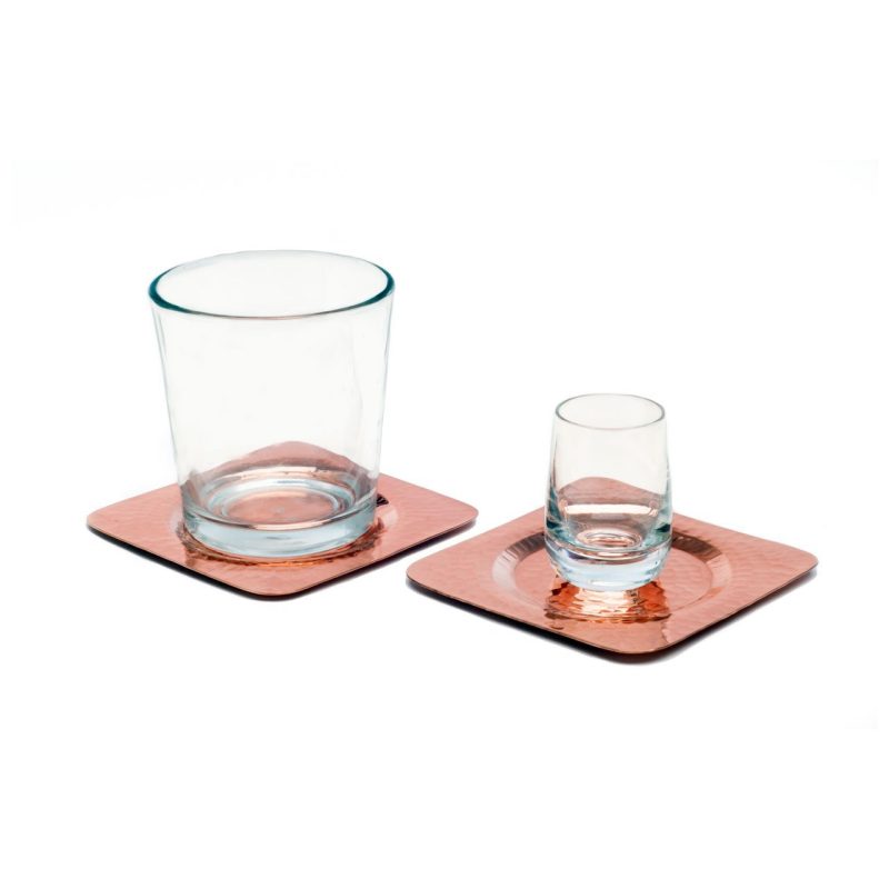 sertodo napa copper cup coasters 166736