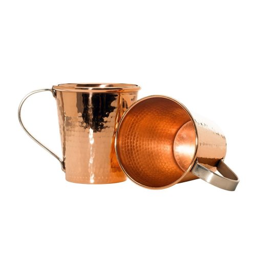 sertodo pure copper mule mug stainless steel handle 18 oz 635357