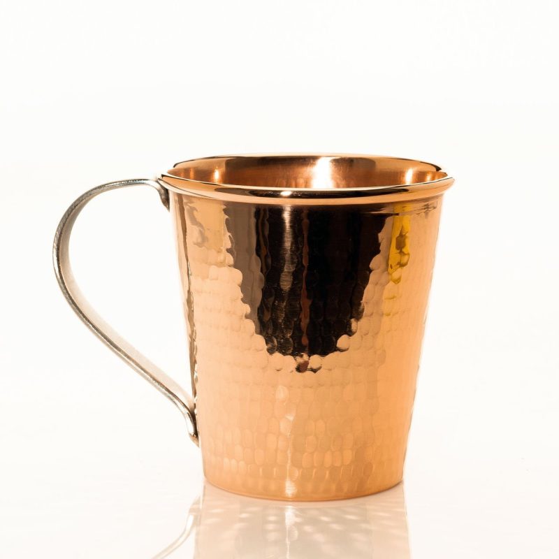 sertodo pure copper mule mug stainless steel handle 18 oz 768291