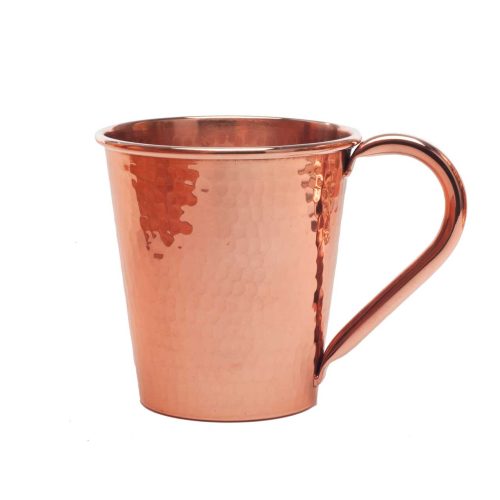 sertodo solid copper mule mug copper handle 12 oz 323433