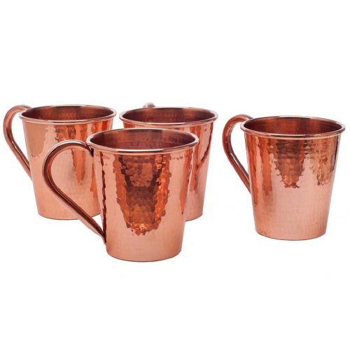 sertodo solid copper mule mug copper handle 12 oz 586414