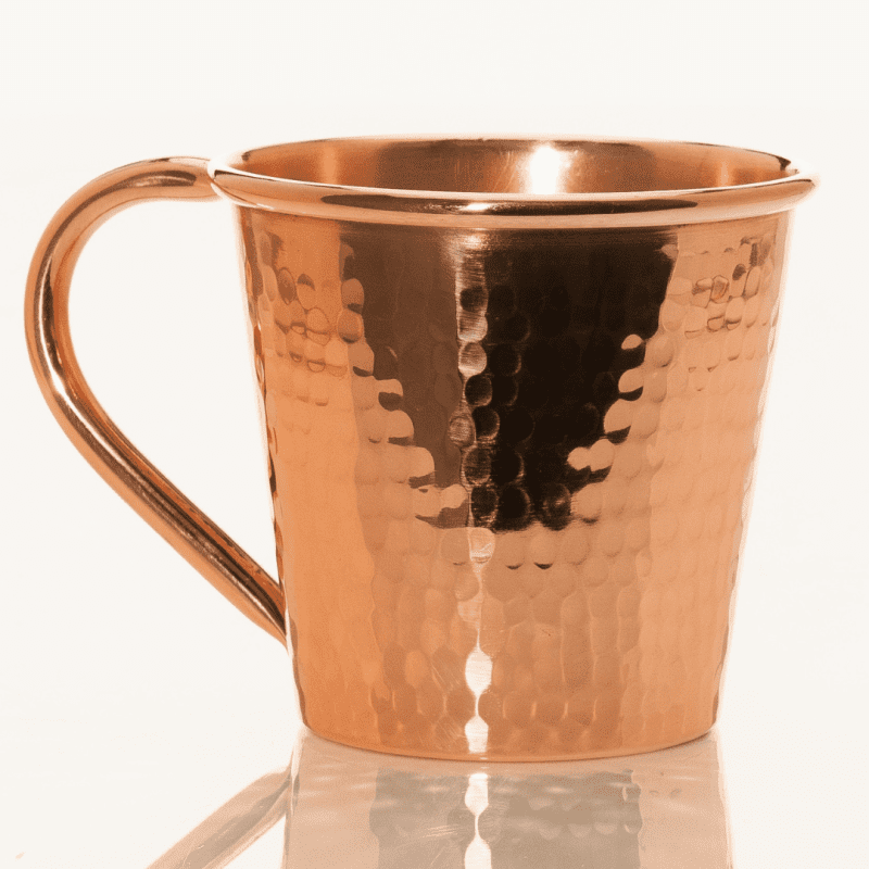 sertodo solid copper mule mug copper handle 12 oz 807104