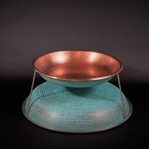 sertodo the copper verdigris oyster tray 719078