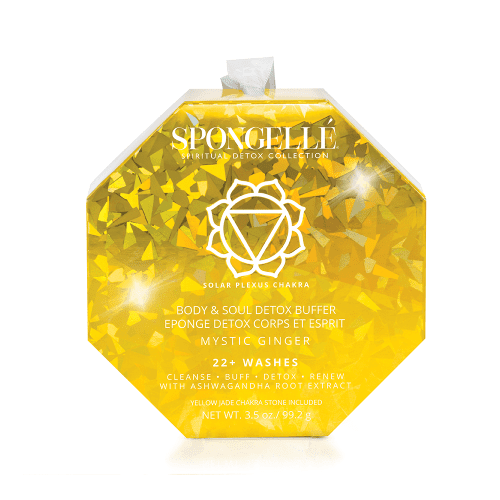 spongelle mystic ginger spiritual detox yellow jade 208980