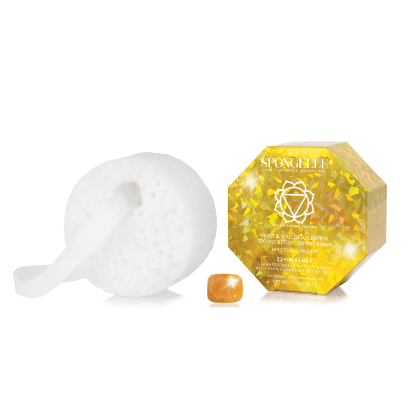 spongelle mystic ginger spiritual detox yellow jade 603723