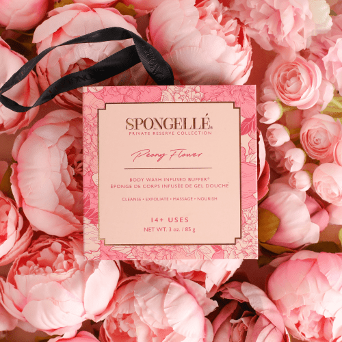 spongelle peony flower boxed flower 953033