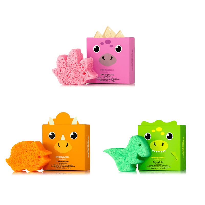 spongelle spongeasaurus assorted pack 356666