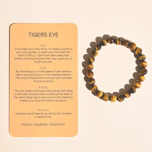 tigers eye bracelette 8mm 137711