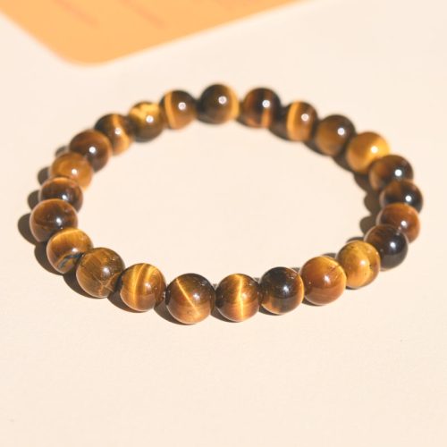 tigers eye bracelette 8mm 13779