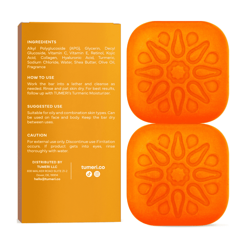 tumeri turmeric kojic acid soap face and body 940455