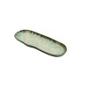 Weston Table Mint and Charcoal Razor Clam Plates