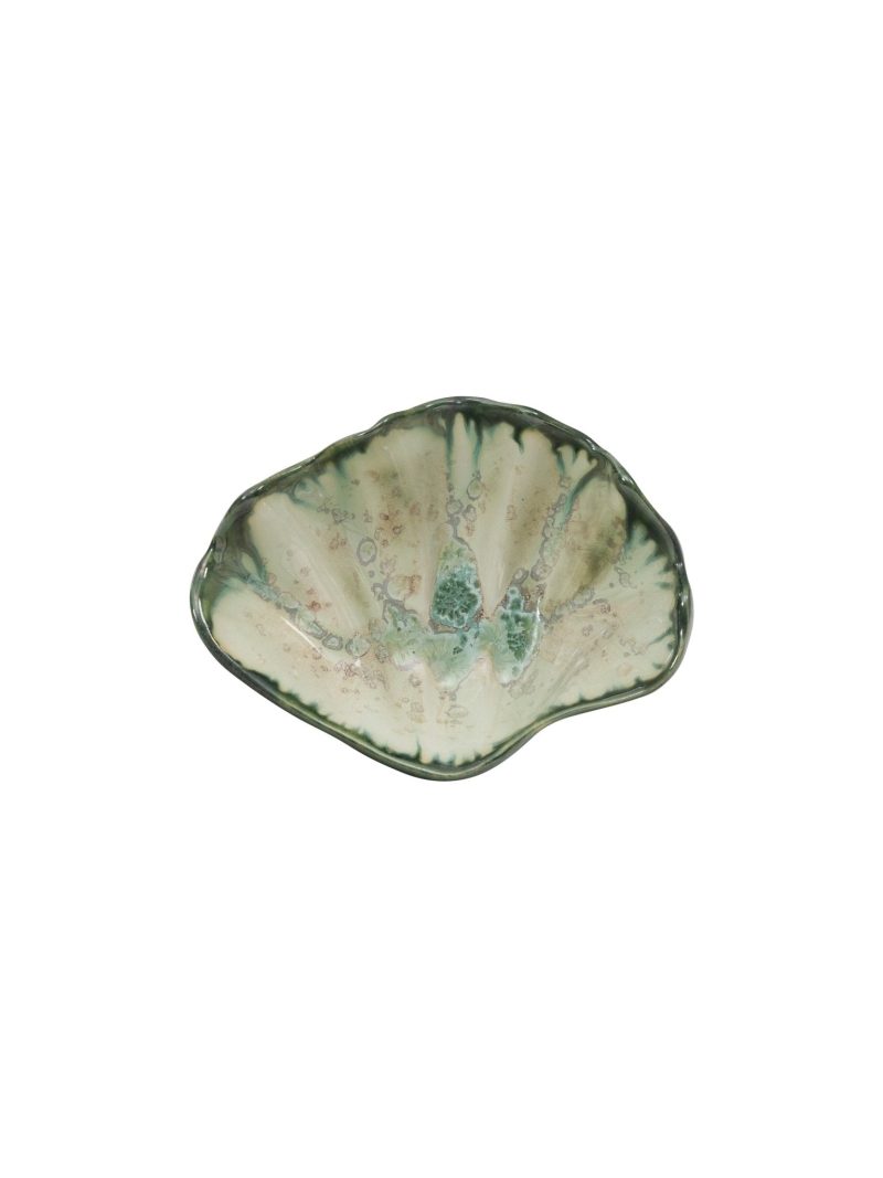 Weston Table Mint and Charcoal Sea Clam Bowl