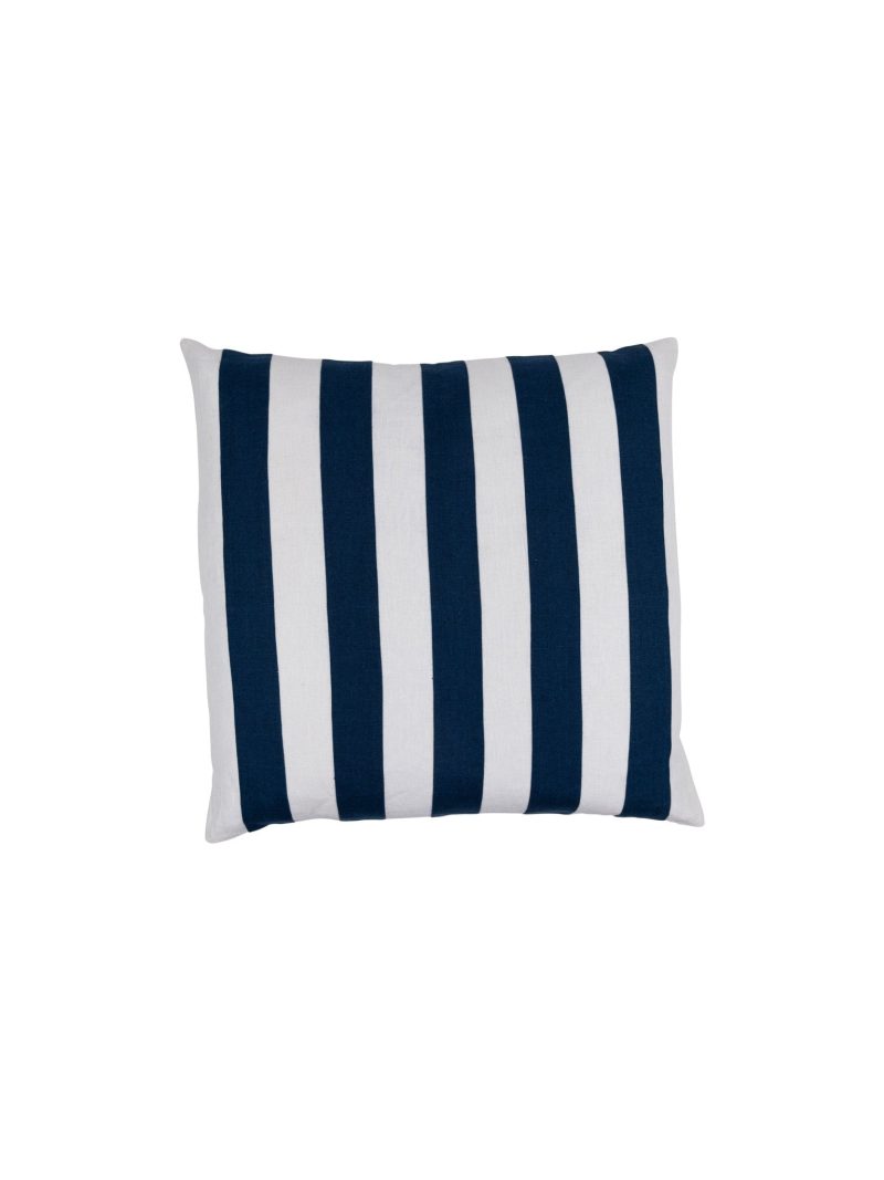 weston table rugby stripe linen pillow 322323