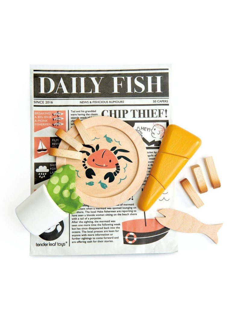 weston table tender leaf toys fish and chips supper 597320