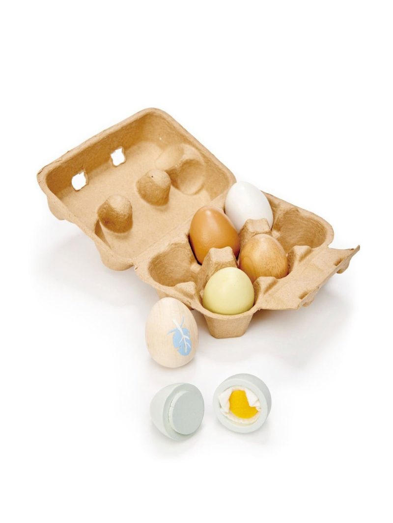 weston table tender leaf toys wooden eggs 730053