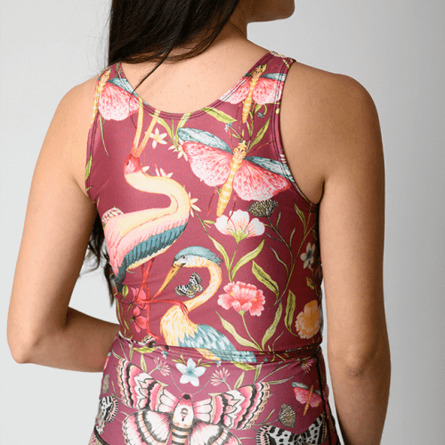 yoga democracy ready or knot tank pretty in pink 616081